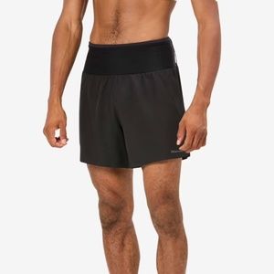 Nnormal Men's Race Running Shorts - Slim Fit Lightweight Black - Size S